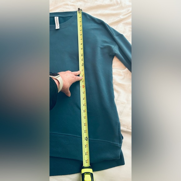 *Like New* Athleta Teal Coastal Luxe Recovery Crewneck Sweatshirt - Picture 9 of 16